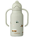 Liewood Trinkflasche - Kimmie - 250 ml - Fahrzeuge/Dove Blue