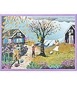Vissevasse Jigsaw Puzzle - 1000 Bricks - Here Comes The Rain