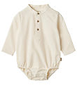 Wheat Shirt Bodysuit L/æ - Victor - Eggshell