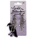 Great Pretenders Ohrclips - Spooke Scary Skelett