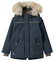 Wheat Winter Coat - Kasper Tech - Dark Blue