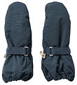 Wheat Mittens - Tech - Dark Blue