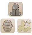 That's Mine Jigsaw Puzzle - 3+4+5 Bricks - Tree - Toby - Bear
