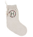 That's Mine Christmas Stocking - Knitted - H - Cam - Peyote