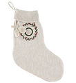 That's Mine Christmas Stocking - Knitted - O - Cam - Peyote