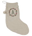 That's Mine Christmas Stocking - Knitted - A - Calle - Peyote