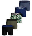 Björn Borg Boxershorts - 5er-Pack - Schwarz/Blau/Grün/Print