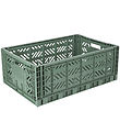 Aykasa Foldable Box - 60x40x22 cm - Maxi - Almond Green