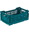 Aykasa Foldable Box - 27x17x11 cm - Mini - Peacock Green