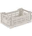 Aykasa Foldable Box - 27x17x11 cm - Mini - Light Gray