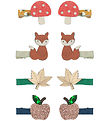 Mimi & Lula Haarspange - 8er-Pack - 3 cm - Mini Autumn Forest