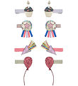 Mimi & Lula Haarspange - 8er-Pack - 3 cm - Birthday Theme Party
