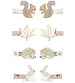 Mimi & Lula Haarspange - 8er-Pack - 3 cm - Mini Woodland Friends