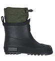 Liewood Rubber Boots w. Lining - Isaac - Black/Army Brown