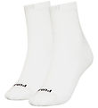 Puma Socken - 2er-Pack - Heart Logo Crew - Weiß/Schwarz