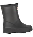 Hunter Rubber Boots - Kids First (Matte) - Black