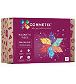 Ensemble d'aimants Connetix - 30 Parties - Rainbow Pack de géomé