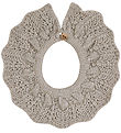 Condor Teething Bib - Knitted - Wool/Acrylic - Nougat