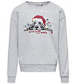 Kids Only Peysa - KogYda - jól Life - Light Grey Melange/B
