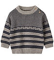 Wheat Blouse - Knitted - Janus - Navy