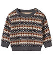 Wheat Bluse - Strick - Jaquard - Elias - Multi