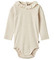 Wheat Bodysuit L/æ - Ena - Eggshell