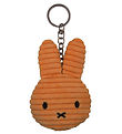 Bon Ton Toys Keychain - 10 cm - Miffy Flat - Corduroy Cinnamon