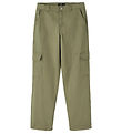 LMTD Trousers - NlnTalse Cargo - Deep Lichen Green
