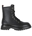 Bottes Tommy Hilfiger - Lace-Up - Noir