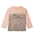 Stella McCartney Kids Bluse - Rosa m. Pferd