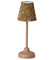 Maileg Miniature Floor Lamp w. Light - Dark Powder