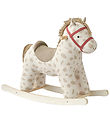 Kids Concept Rocking Horse - Dotty - Aiden - White/Beige