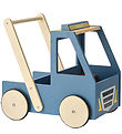 Kids Concept Lauflernwagen - Holz - LKW - Aiden - Blau
