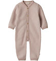 Wheat Jumpsuit - Wool fleece - Levi - Dry Rose