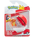 Pokémon Figur - Clip 'N' Go - Charmander m. Pokeball