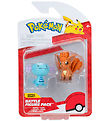 Pokémon Figur - Battle Figure 2er-Pack - Wooper Ente Vulpix