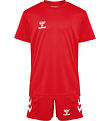 Hummel Trainingsanzug - hmlLogo - True Red