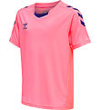 Hummel Stuttermabolur - hmlCore XK Poly - Cotton Candy