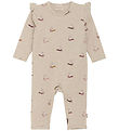 Minymo Strampler - Beige Melange