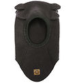 Mikk-Line Balaclava - Wool - Single Layer - Dark Brown Melange w