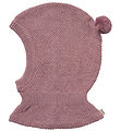 Wheat Balaclava - 2-layer - Knitted - Pomi - Lavender Dawn