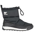 Sorel Vintersko - Whitney II Plus Puffy - Svart/Sea Salt