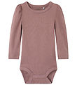 Name It Bodysuit k/æ - Slim Bodysuit - NbfNigella - Twilight Mau