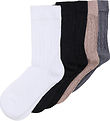 Minymo Socks - Ankle Sock - 5-Pack - Black