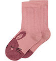 Minymo Socken - 2er-Pack- Ash Rose