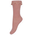 Minymo Knee-High Socks - Ash Rose
