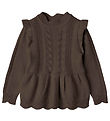 Fliink Blouse - Knitted - Viscose - Alilly Peplum - Carafe