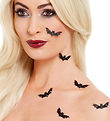 Smiffys Stickers - 3D Bat Stickers - 6-Pack - Black
