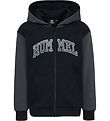 Hummel Cardigan w. Hood - hmlAlvin - Asphalt