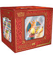 Pokémon Trading Card w. Figure - Super Premium Box - Charizard E